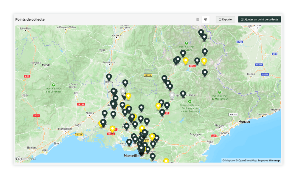 cartographie outil gestion activité réemploi bouteille consigne 
